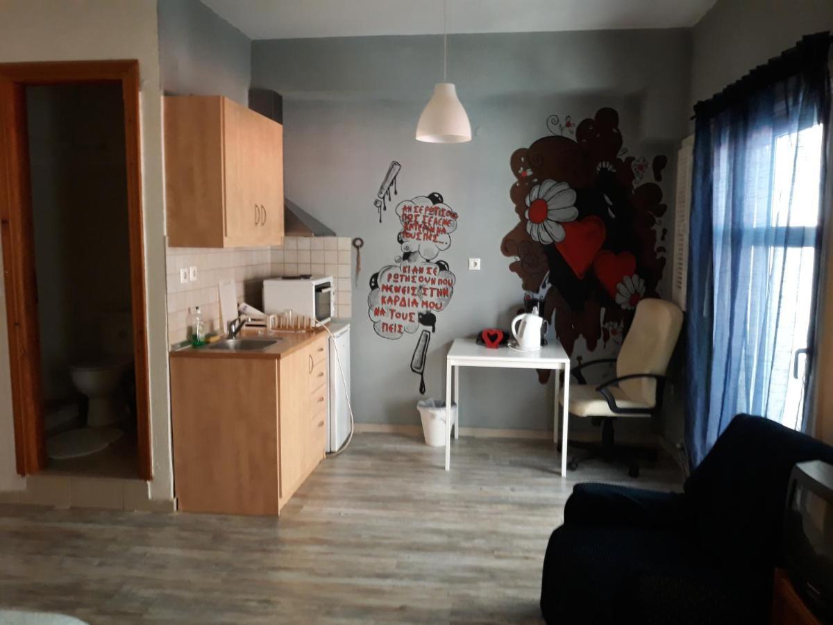 The Studio With The Bohemian Ambiance Tessalónica Exterior foto